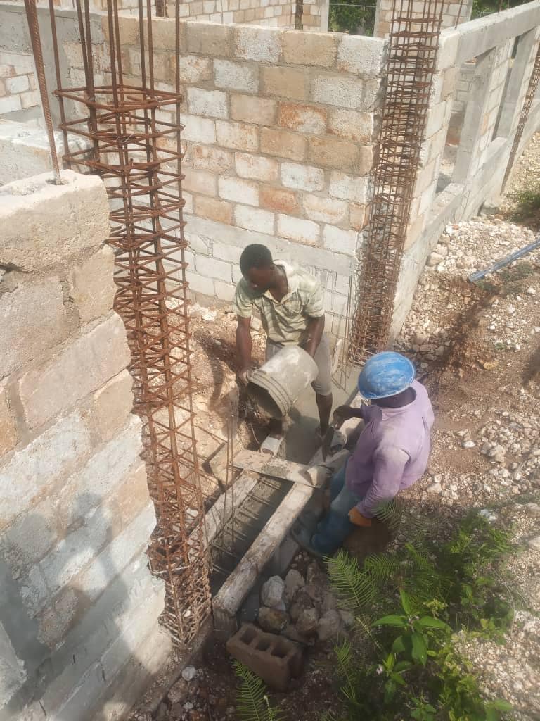 Week 44 (April 17-24, 2024) Building the Jolley School, Timo Haiti
